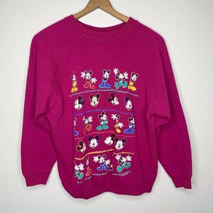 VTG Disneyland Mickey Crew Neck Sweatshirt S/M